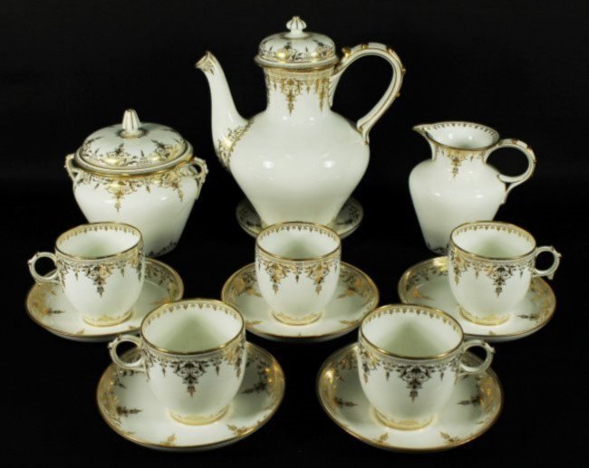 14 PIECE SEVRES TEASET (1 of 6)