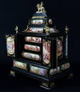 MAGNIFICENT VIENNESE ENAMEL JEWELRY BOX