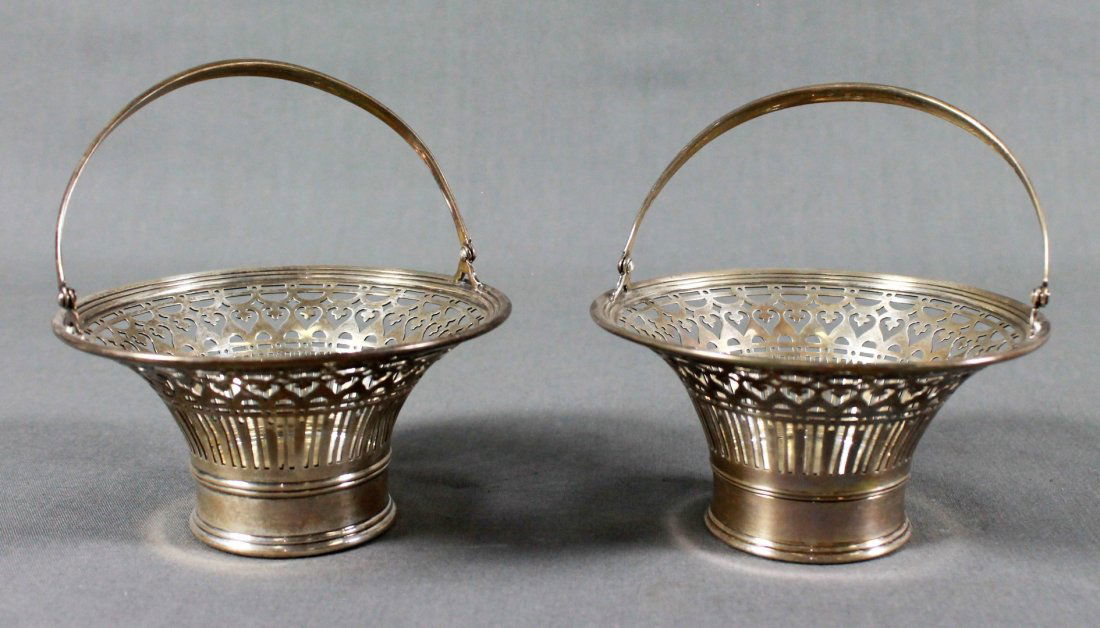 PAIR OF TIFFANY AND CO. 925 STERLING SILVER CANDY DISHE (1 of 4)