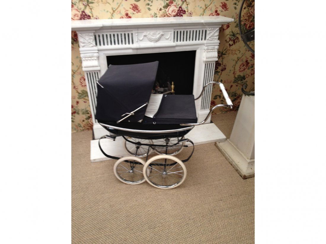 silver cross hard bodied dolls pram