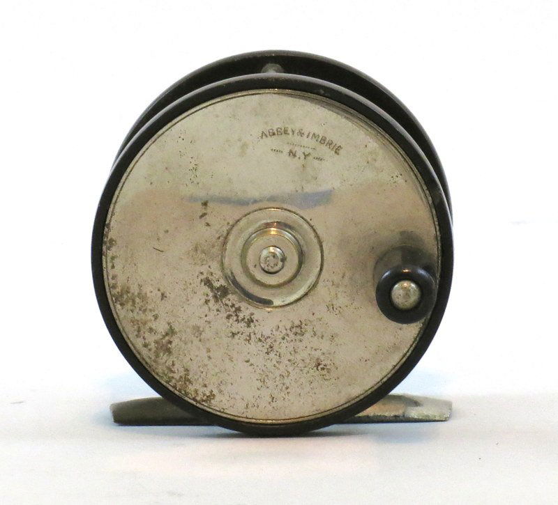 Small Julius vom Hofe Trout Reel Marked Abbey & Imbrie (1 of 3)