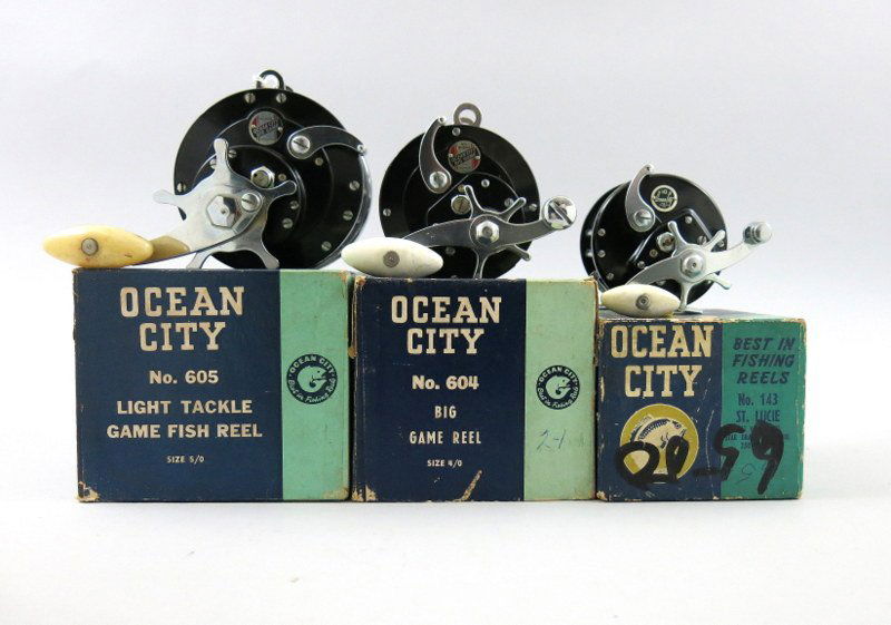 Three New in the Box Ocean City Game Fishing Reels (1 of 3)