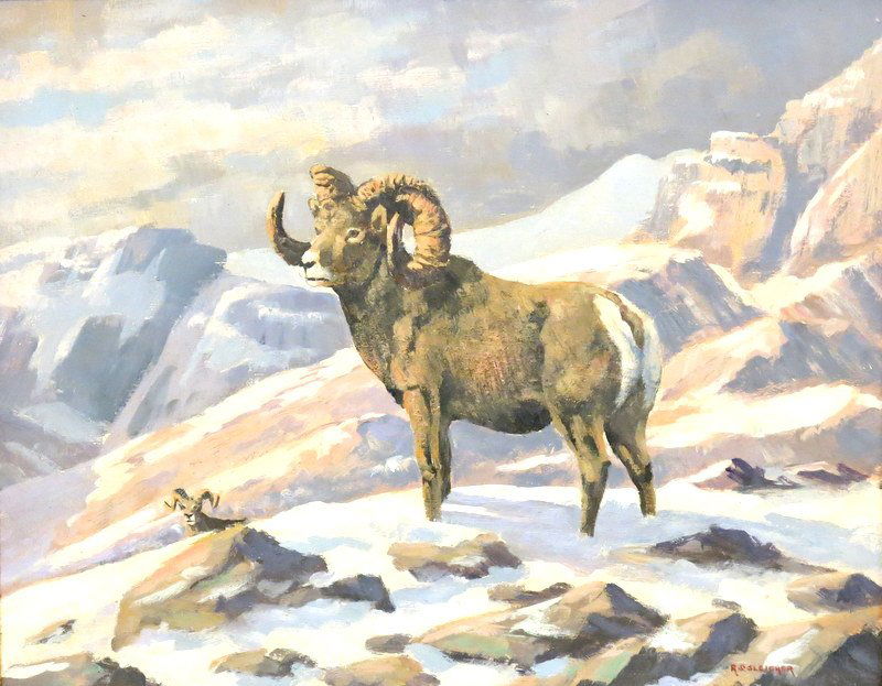 "A Sentinel" by Robert S. Sleicher (1 of 3)