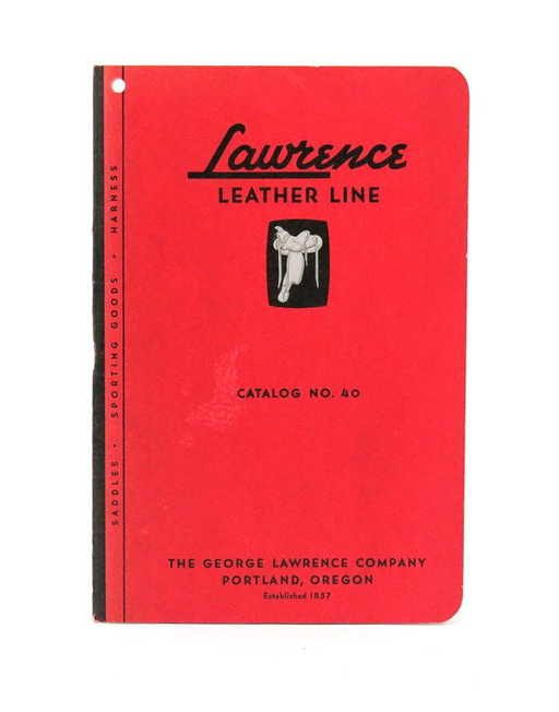 1940 Lawrence Leather Line Catalog