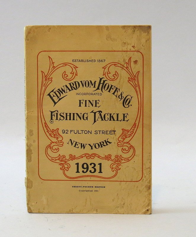 1931 Edward vom Hofe Fine Fishing Tackle Catalog (1 of 2)
