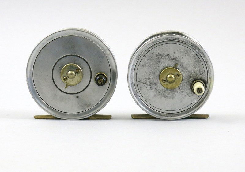 Pair of Early Fly Reels, Walker and Farlow (1 of 4)