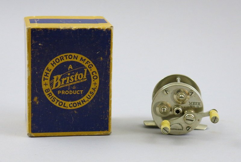 Horton Meek No.3 Jeweled Kentucky Reel With Box (1 of 4)