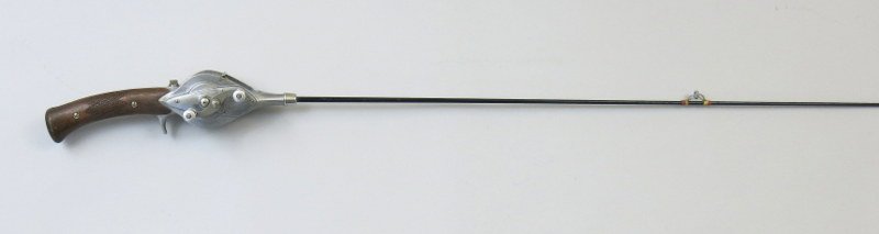 Lot Of 2 Hurd Super Caster Fishing Rods (working Lot Of 2 Hurd Super Caster Fishing Rods (working
