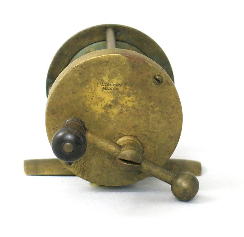 Ca. 1830-40 J. Conroy Maker Ball Handle Reel (1 of 3)
