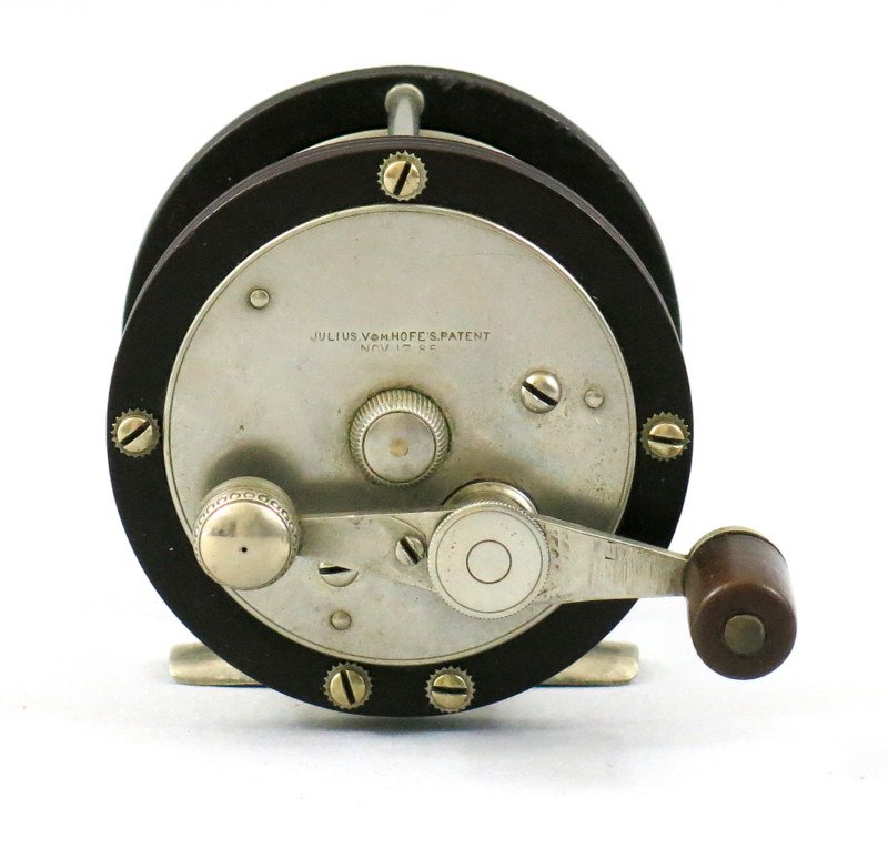 High Grade Julius vom Hofe No.1 German Silver Reel (1 of 3)