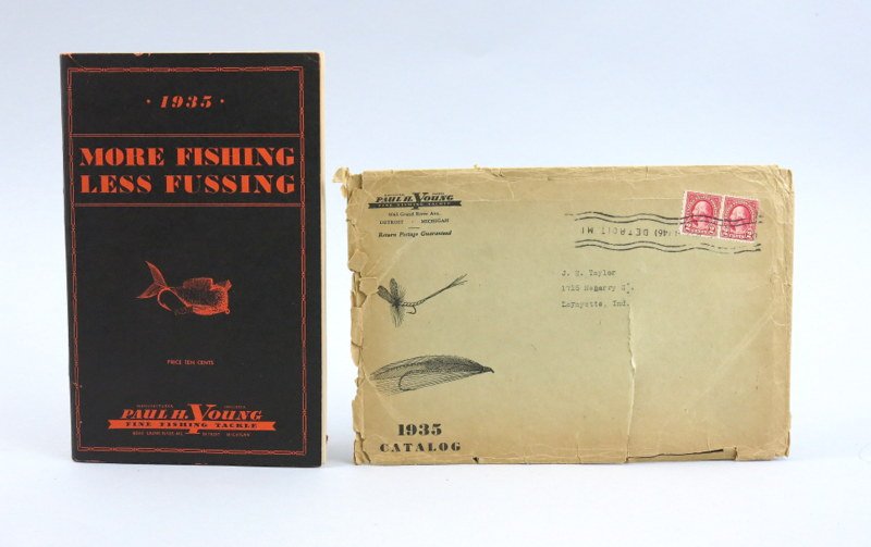 Paul Young 1935 "More Fishing Less Fussing" Catalog (1 of 2)