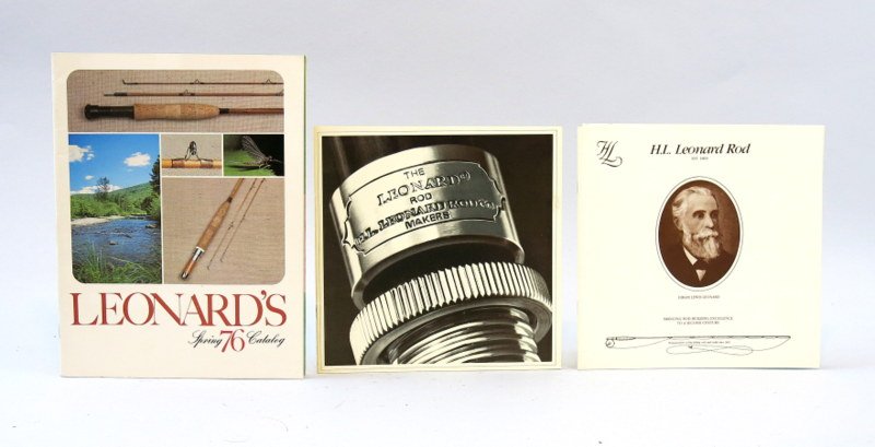 Three H.L. Leonard Rod Company Catalogs (1 of 2)