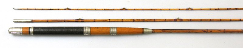 C.F. Orvis 9' 3pc/1tip Bass Rod circa 1880s (1 of 8)
