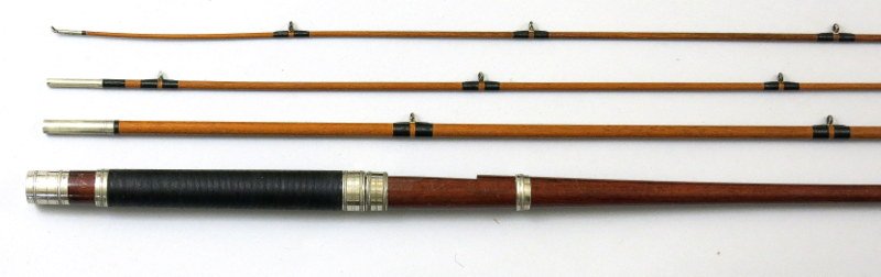 Unmarked Ash and Lancewood Fly Rod 9'5" 3pc/2tip (1 of 3)