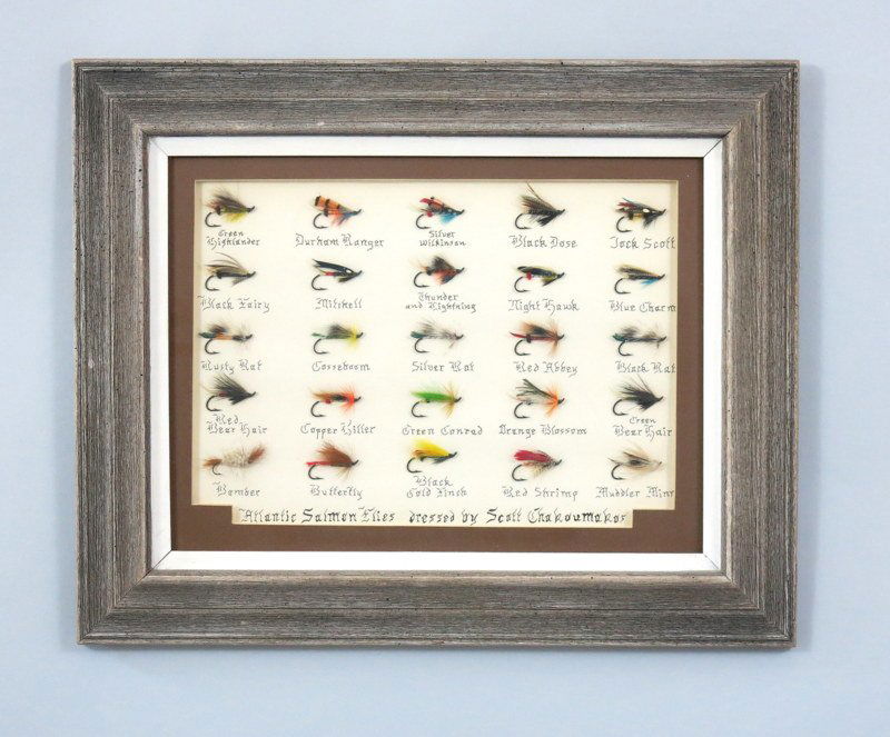 Twenty-Five Atlantic Salmon Flies by Scott Chakoumakos (1 of 2)