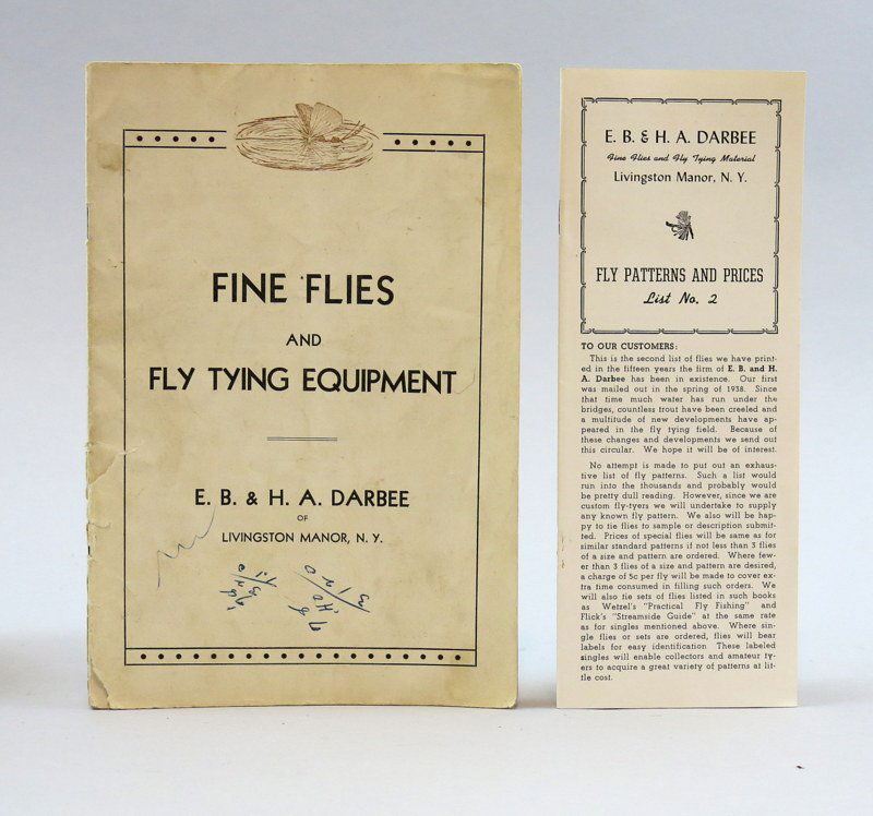 Two Elsie and Harry Darbee Fly Catalogs (1 of 2)