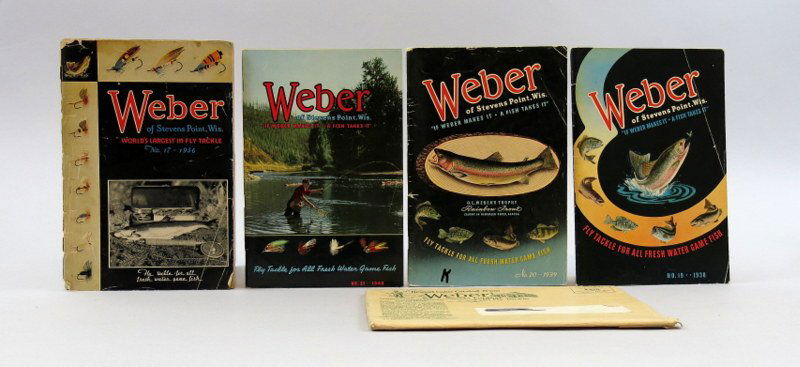 Four Weber of Stevens Point, Wisconsin Catalogs (1 of 3)