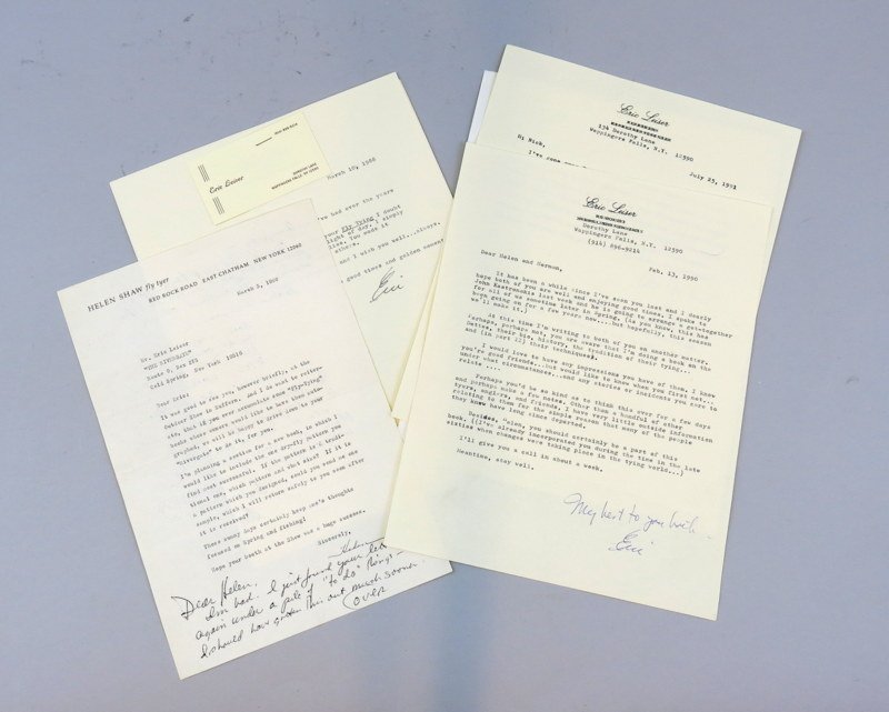 Six Letters from Eric Leiser (1 of 8)