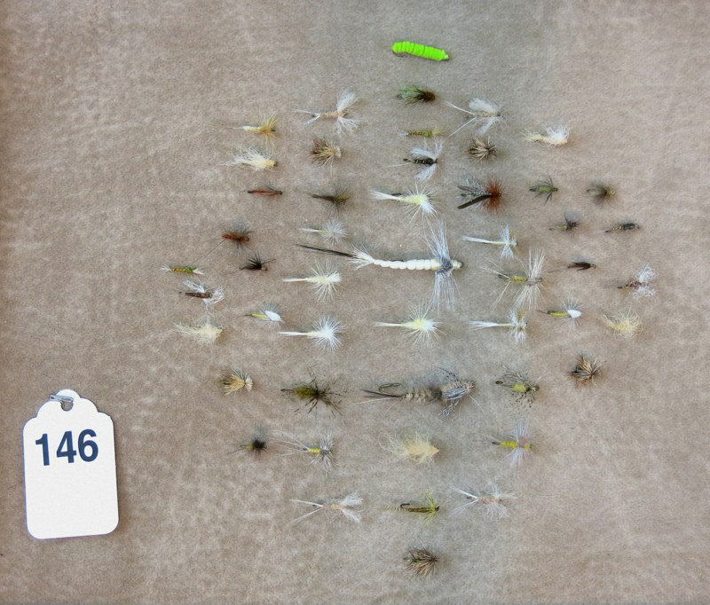 Fifty Ernest Schwiebert Flies (1 of 2)