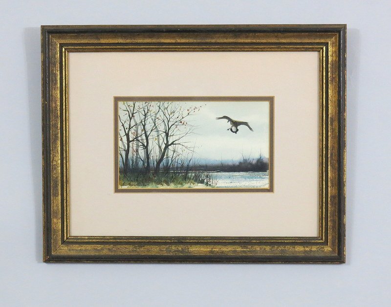 "Dropping In" by Al Barker (1 of 3)