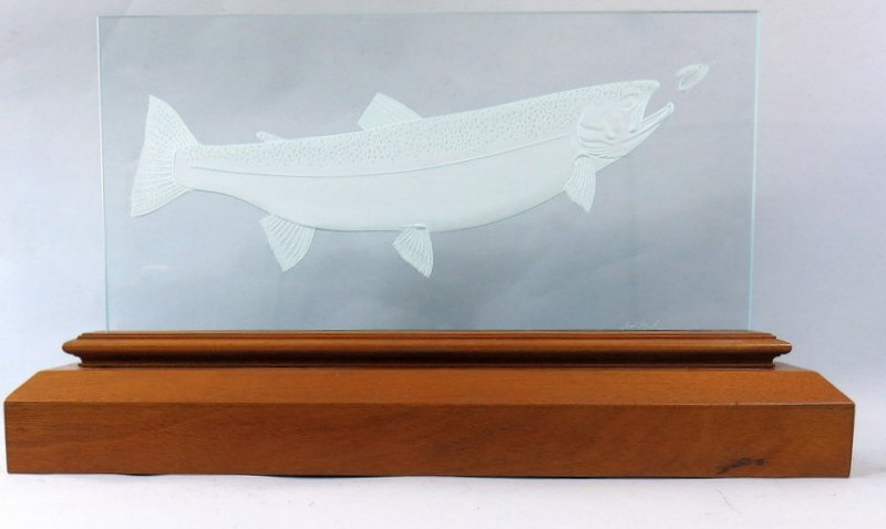 Large Trout Etching (1 of 2)