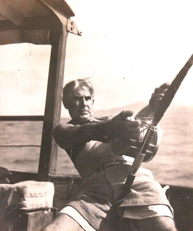 Large Photograph of Battling Zane Grey (1 of 3)