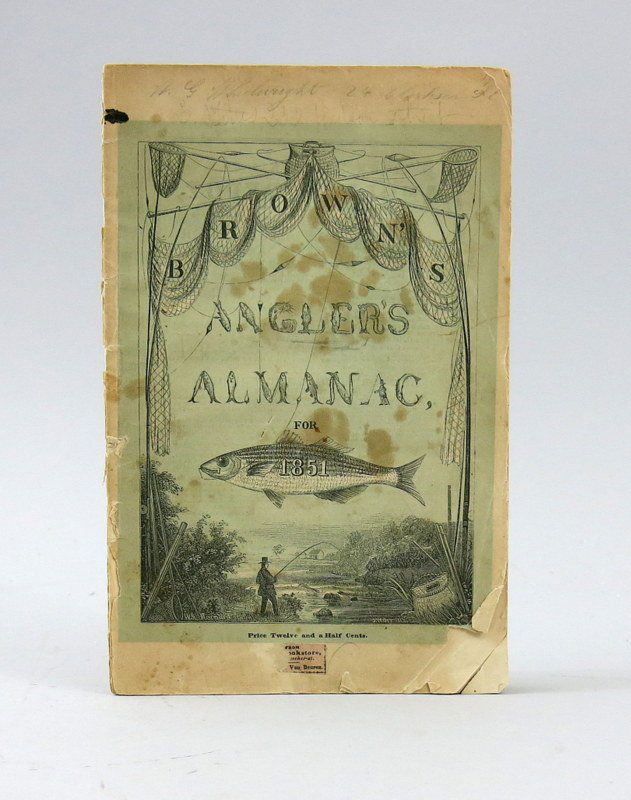 Brown's Angler's Almanac for 1851 (1 of 2)