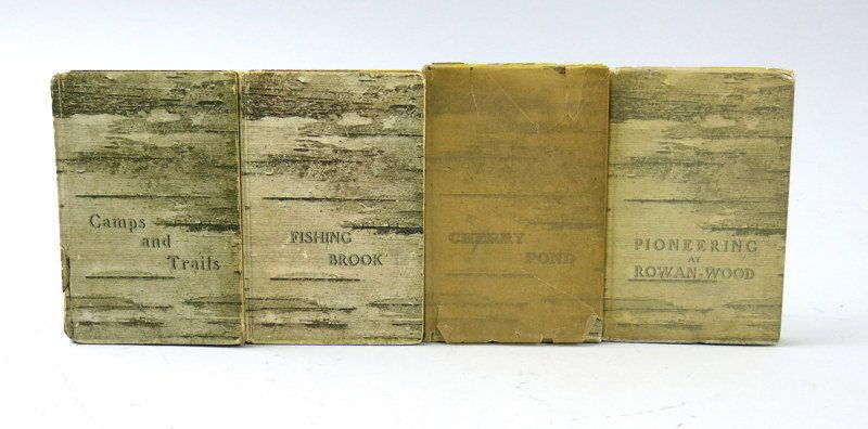 Four Henry Abbott Birch Bark Books (1 of 6)