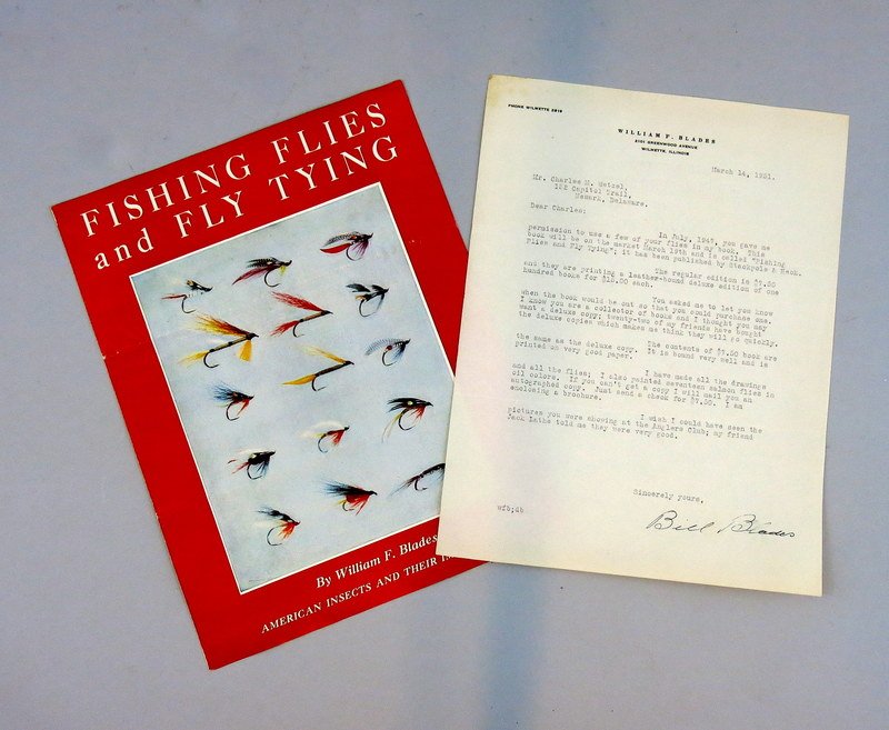 William Blades Letter and Promotional for his Book (1 of 4)