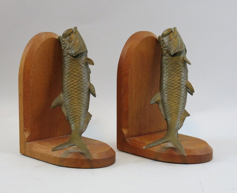 Pair of Leaping Tarpon Bookends (1 of 2)