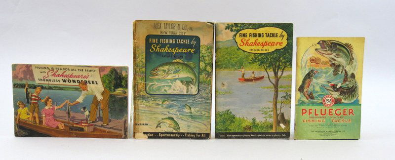 Three Shakespeare and  Pflueger Fishing Tackle Catalog (1 of 2)