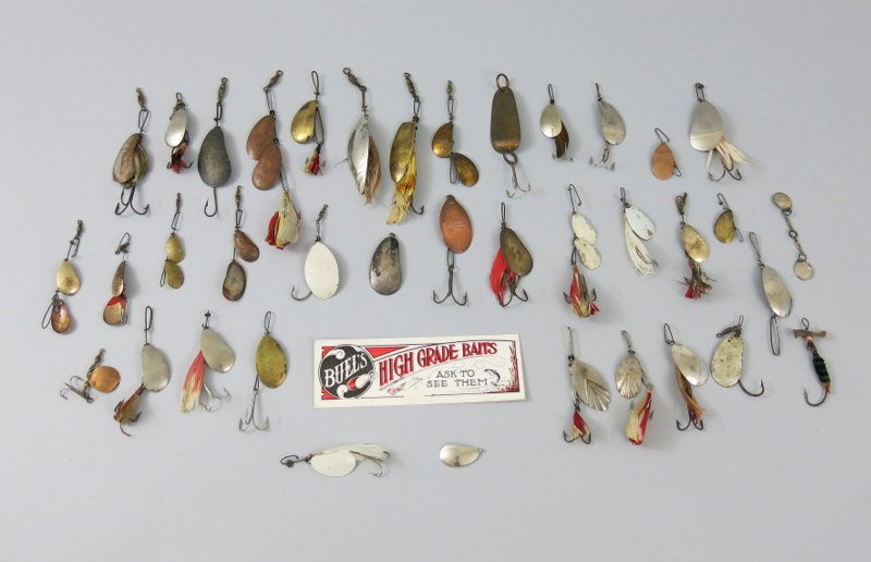 Group of 36 JT Buel Metal Baits (1 of 1)