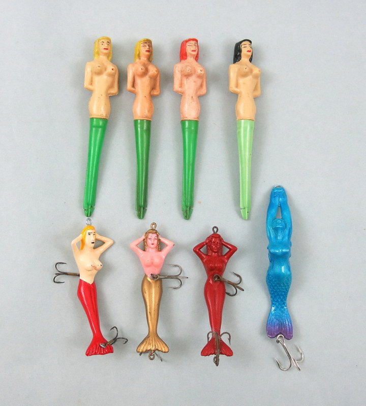 8 Mermaid Bobbers and Lures (1 of 1)