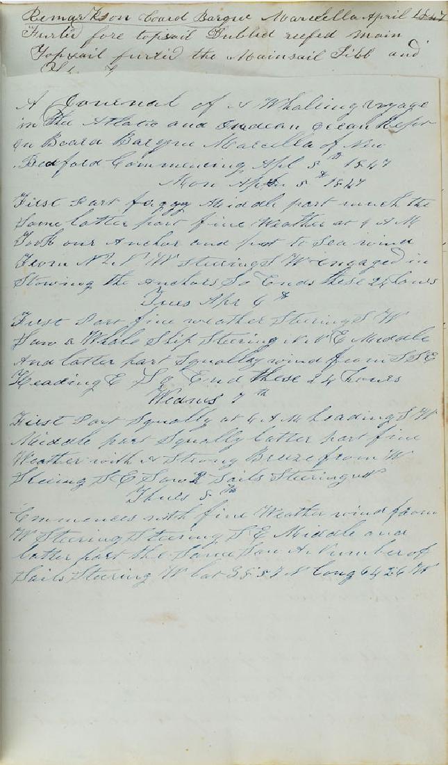 New Bedford Whaling Journal