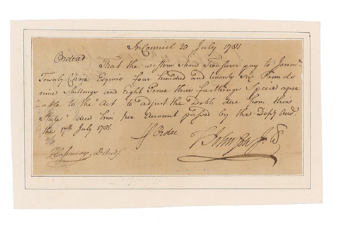 Thomas Johnson: American judge and politician (1732–1819) who served as the first Governor of Maryland, a delegate to the Continental Congress, and an Associate Justice of the Supreme Court of the United States. Hi