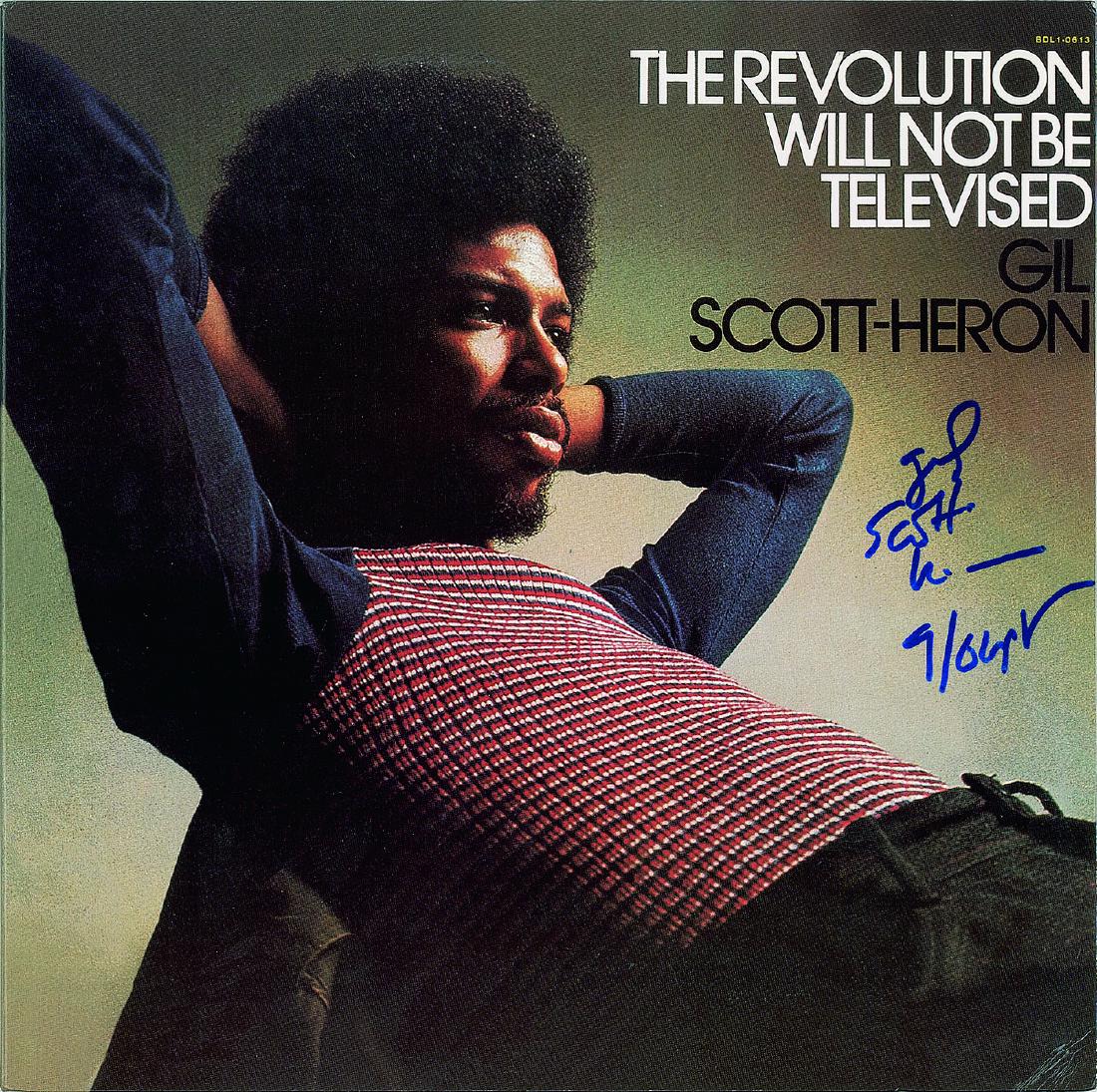 Gil Scott-Heron Signed Album (1 of 1)