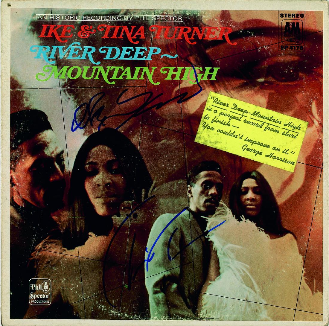 Ike and Tina Turner Signed Album (1 of 1)