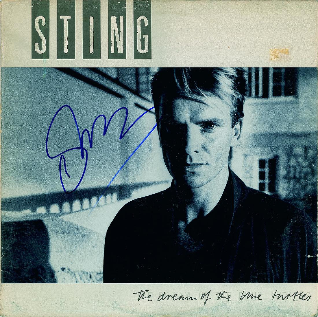 Sting Signed Album (1 of 1)