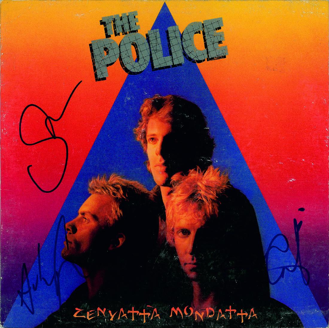 The Police Signed Album (1 of 1)