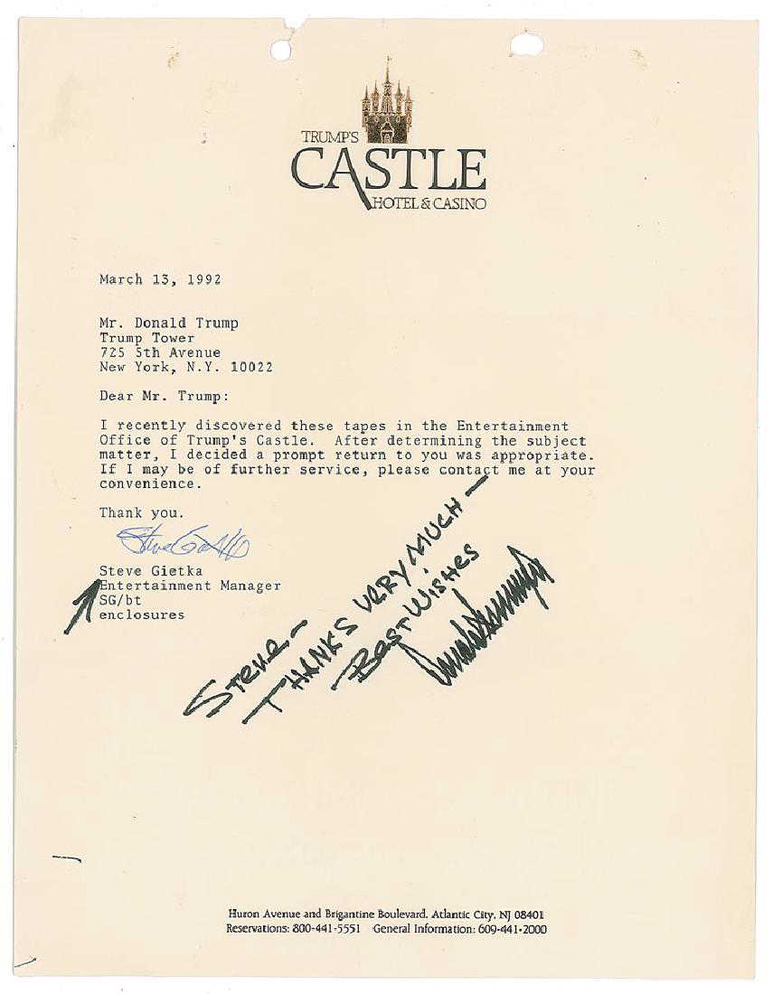 Overnight certified sent regular mail via email Donald Trump