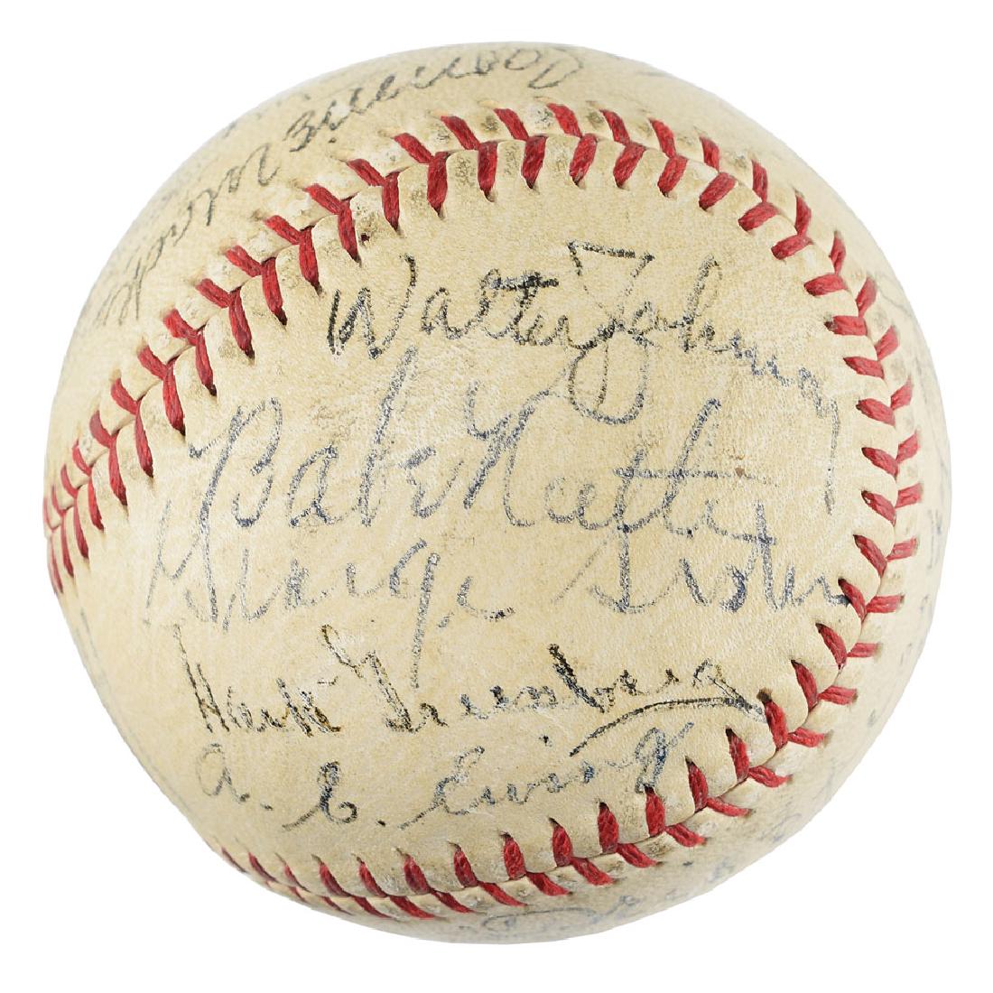 1939 Hall of Fame Complete Inaugural Induction: In 1939, Alburn Lippitt, "who was a devoted baseball memorabilia collector" (according to the Rochester Newspaper front page story) attended the opening induction ceremonies at the Hall of Fame in Coo