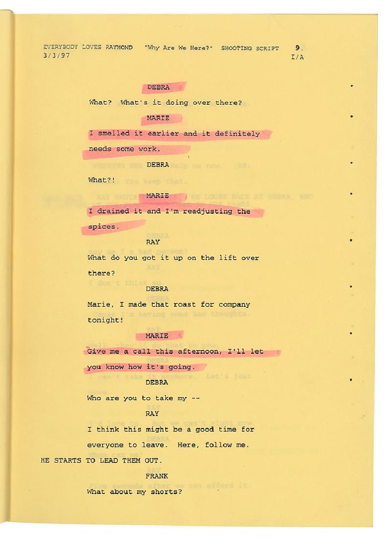everybody loves raymond scripts everybody loves raymond scripts