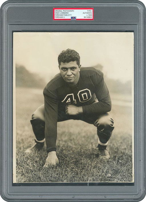 Vince Lombardi Group Of 3 Photographs