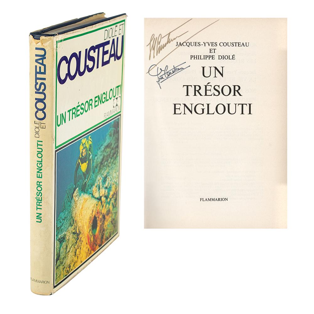 Jacques Cousteau Signed Book