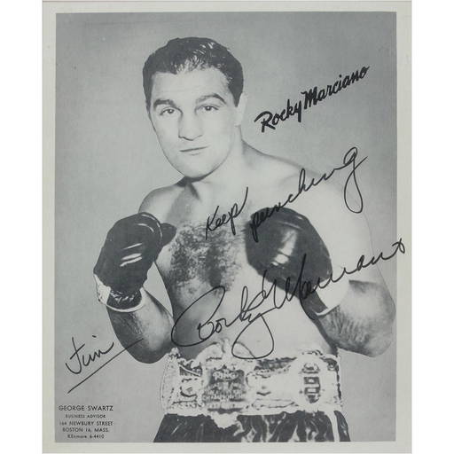 Rocky Marciano Signed Photograph