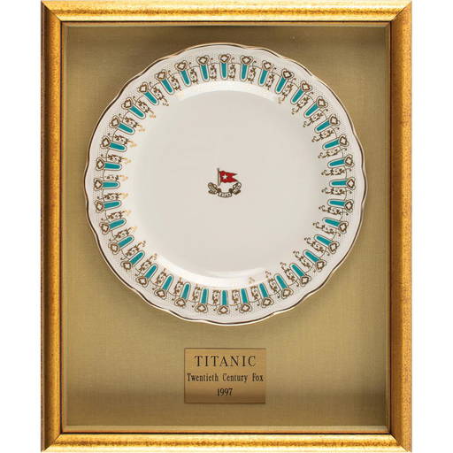 Titanic Dinner Plate Prop