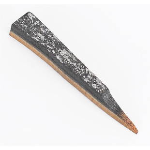 Aurora 7 Flown Aft Heatshield Section: Segment of heatshield from Scott Carpenter's Aurora 7 capsule flown on the Mercury-Atlas 7 mission, attested to by NASA employee William R. 'Bill' Whipkey. The segment is in the shape of a thin