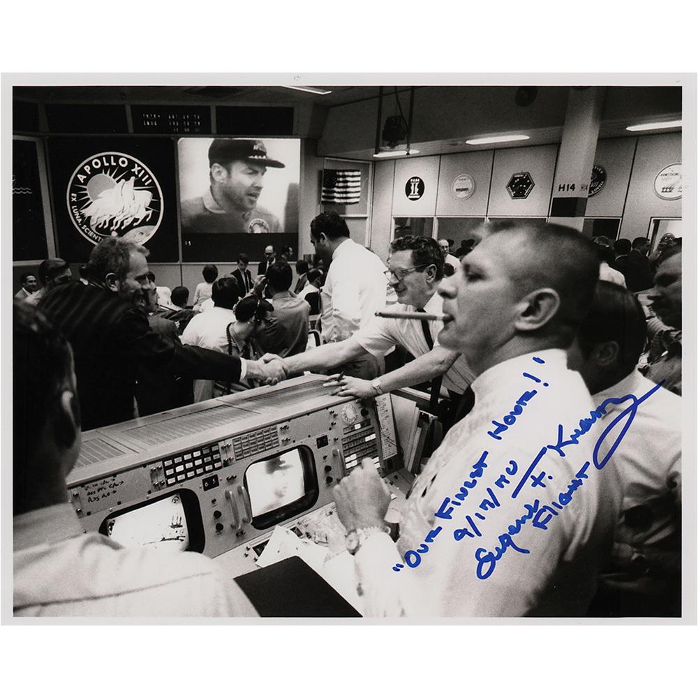 Gene Kranz Signed Photograph