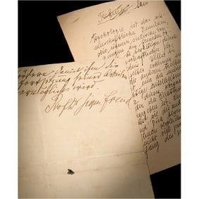 Sigmund Freud Autograph Letter Signed, Praising the Psychoanalytical Work of Protégé