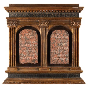 Cecil B. DeMille's Personally-Owned Ten Commandments Granite Tablets